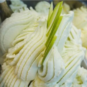 خليط الجيلاتو الجاهز بطعم التفاح الأخضر