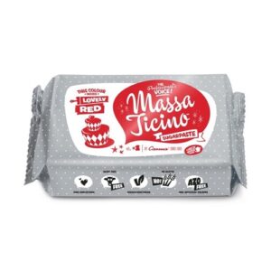 عجينة سكر سويسرية احمر